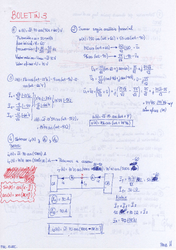 Miniatura del documento Tecnologia Electrica - Boletin 3 Resuelto.pdf
