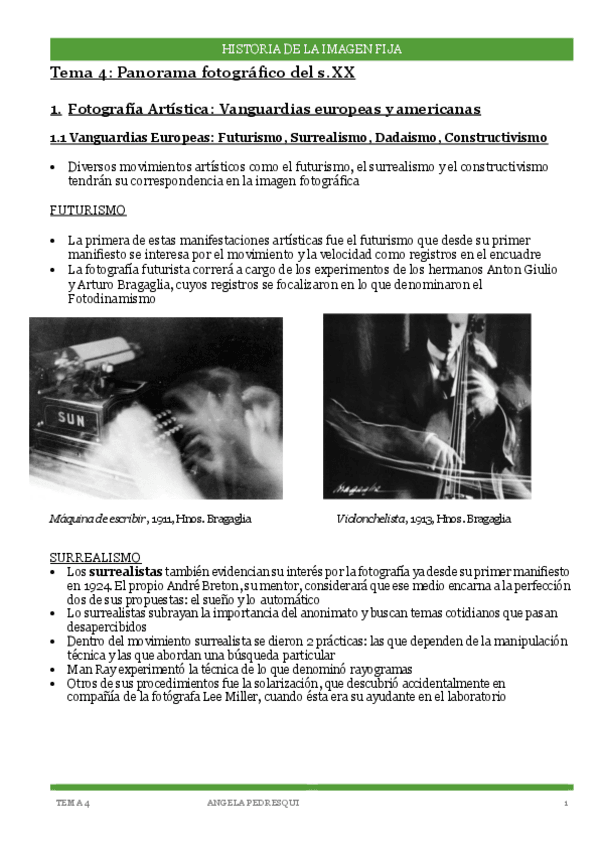 Miniatura del documento Tema 4. Panorama fotográfico del s.XX.pdf