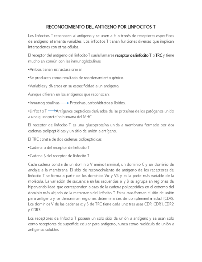 Miniatura del documento RECONOCIMIENTO DEL ANTIGENO POR LINFOCITOS T.pdf
