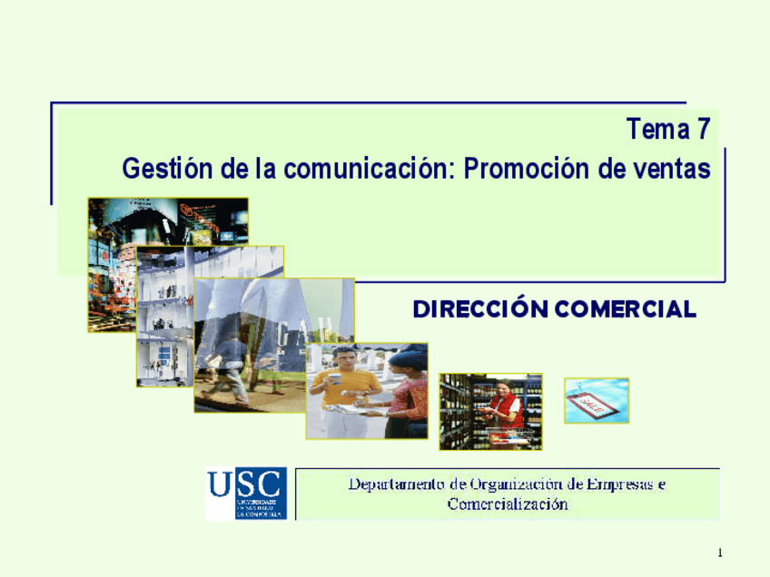 Miniatura del documento Diapositivas Tema 7. Gestion de la comunicacion. Promocion de ventas.pdf