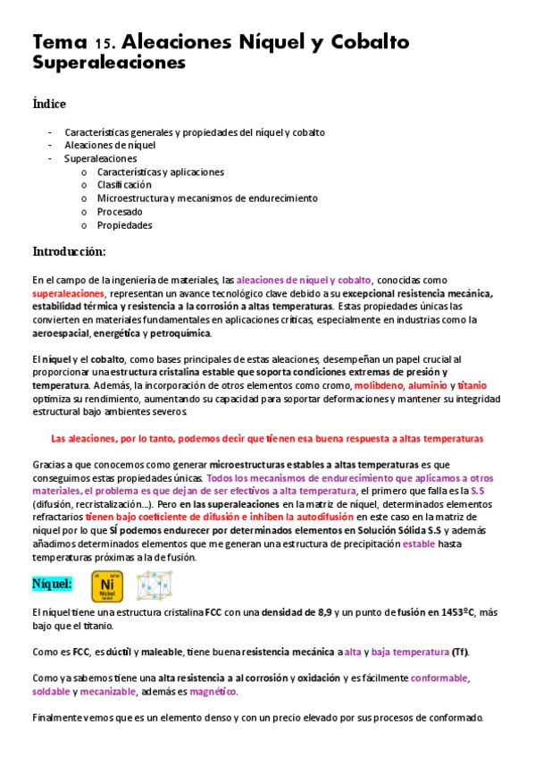 Miniatura del documento Tema-15-Superaleaciones-Resumen.pdf