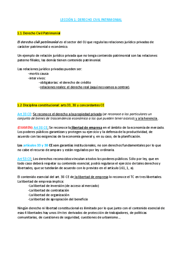 Miniatura del documento Tema 1 DCivil COMPLETO PDF- Derecho Civil Patrimonial.pdf