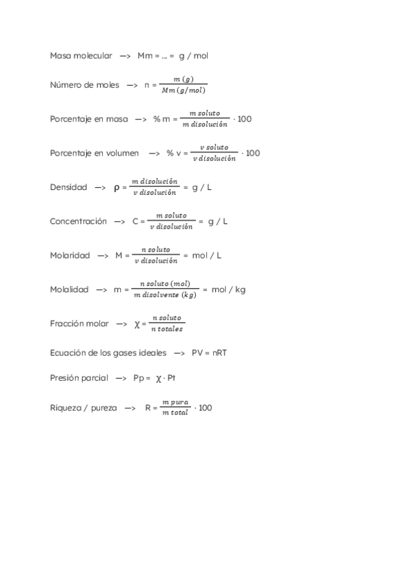Miniatura del documento Formulario estequiometria.pdf
