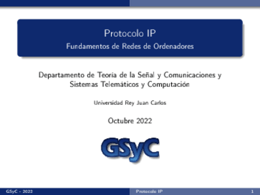 Miniatura del documento Tema 4: Protocolo IP.pdf