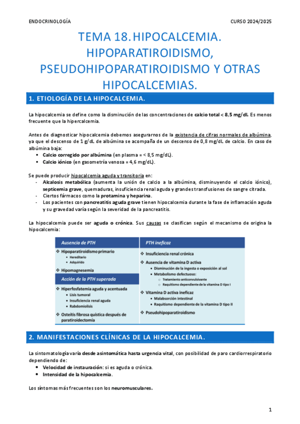 Miniatura del documento Resumen-Tema-18.-Hipocalcemia.pdf