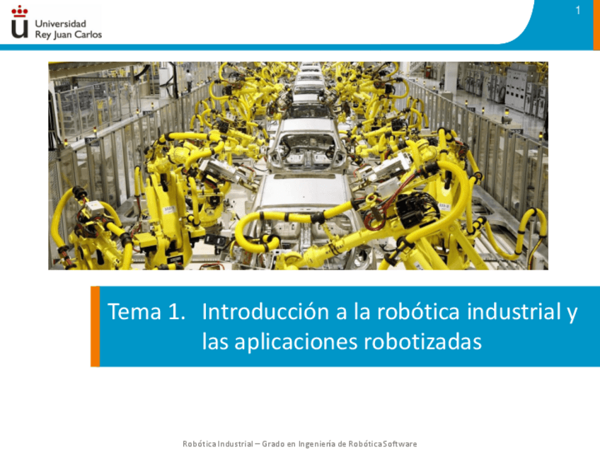 Miniatura del documento Tema 1: Introducción a la Robótica Industrial y las Aplicaciones Industriales Robotizadas (Manipuladores Cooperativos).pdf