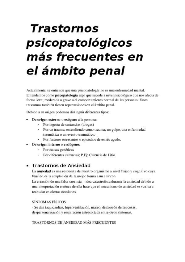 Miniatura del documento Transtornos Psicopatológicos fecuentes ambito penal .docx