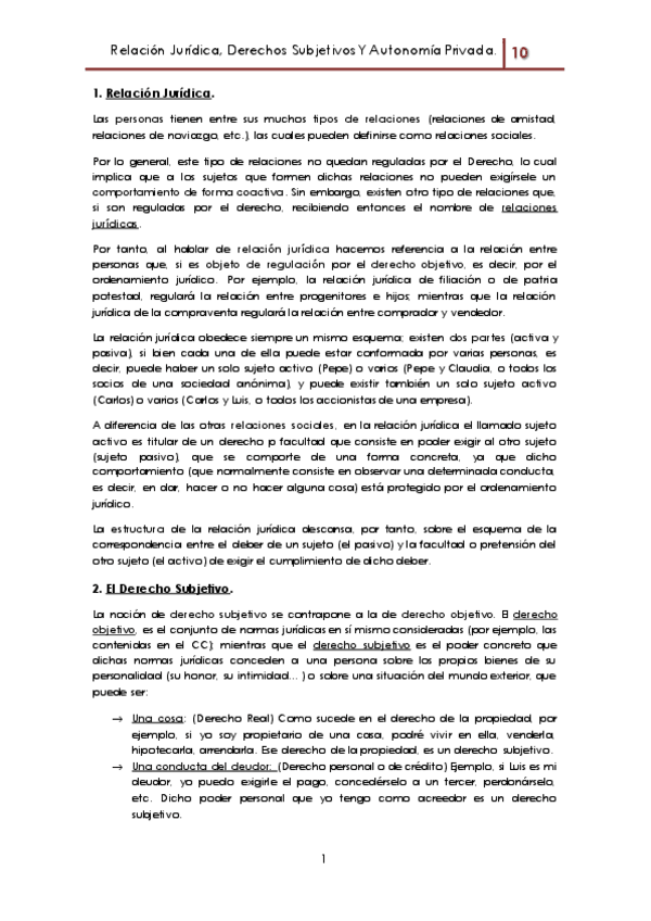 Miniatura del documento 10. Relación Jurídica- Derechos Subjetivos Y Autonomía Privada.pdf