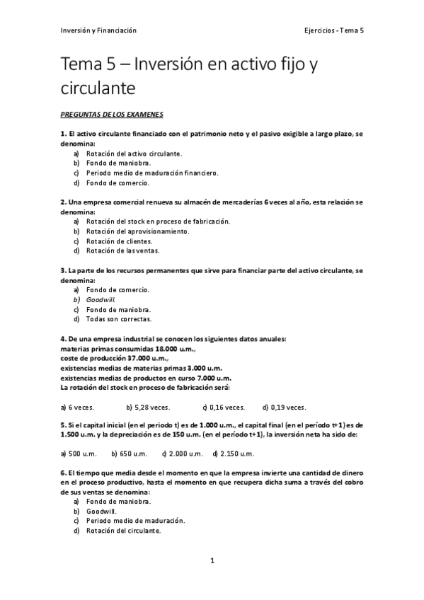 Miniatura del documento Ejercicios Tema 5 - Inversion y Financiacion.pdf