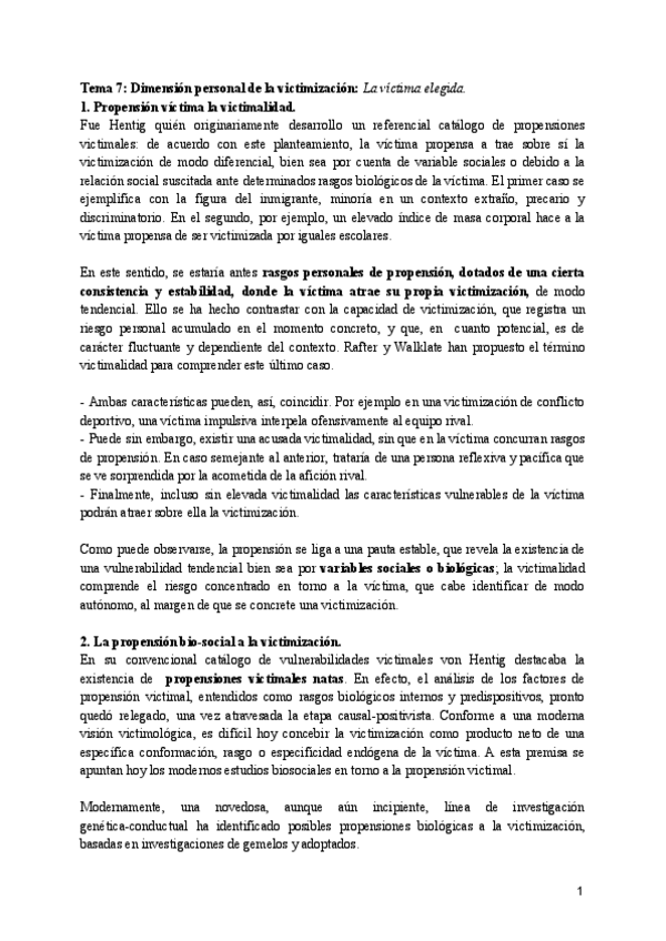 Miniatura del documento Tema 7_ Dimensión personal de la victimización_ La víctima elegida.pdf