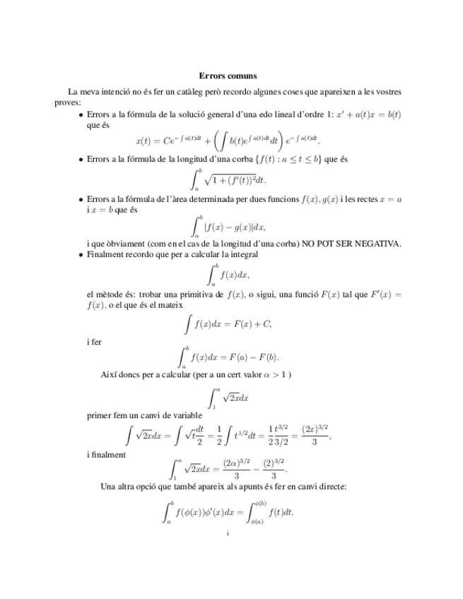 Miniatura del documento Errors comuns Examens anys anteriors.pdf