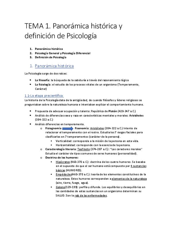Miniatura del documento TEMA 1. Panorámica histórica y definición de Psicología.pdf