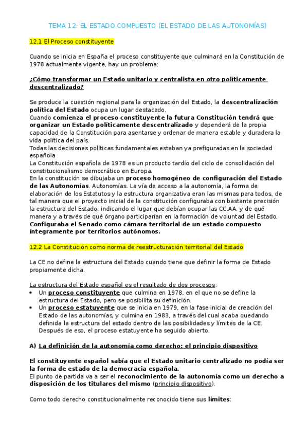Miniatura del documento TEMA 12- El estado de las autonomías.docx