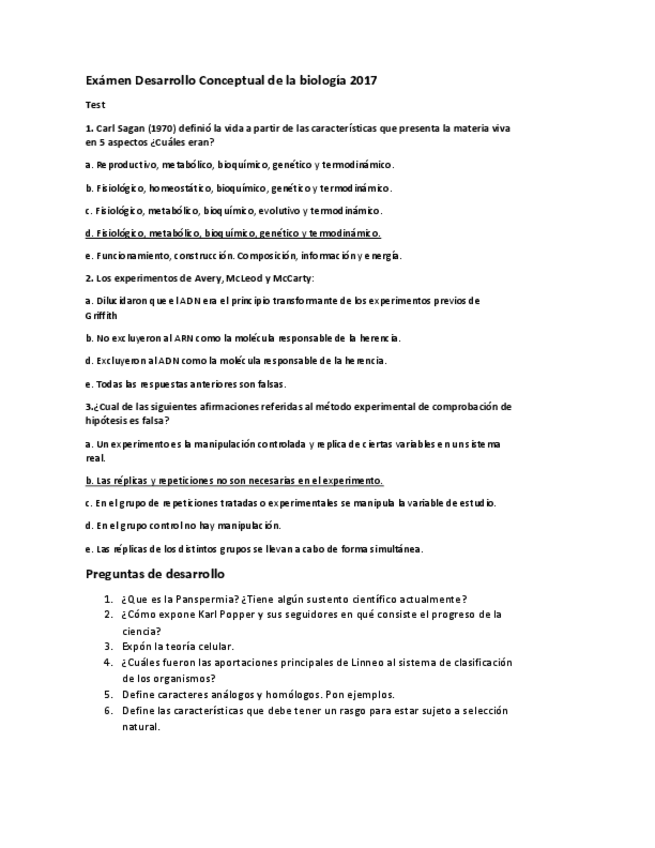 Miniatura del documento Exámen Desarrollo Conceptual de la biología 2017.pdf