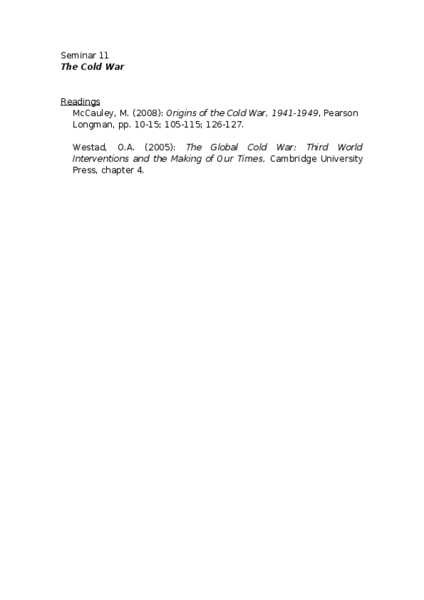 Miniatura del documento Seminar-11-Cold-War.docx