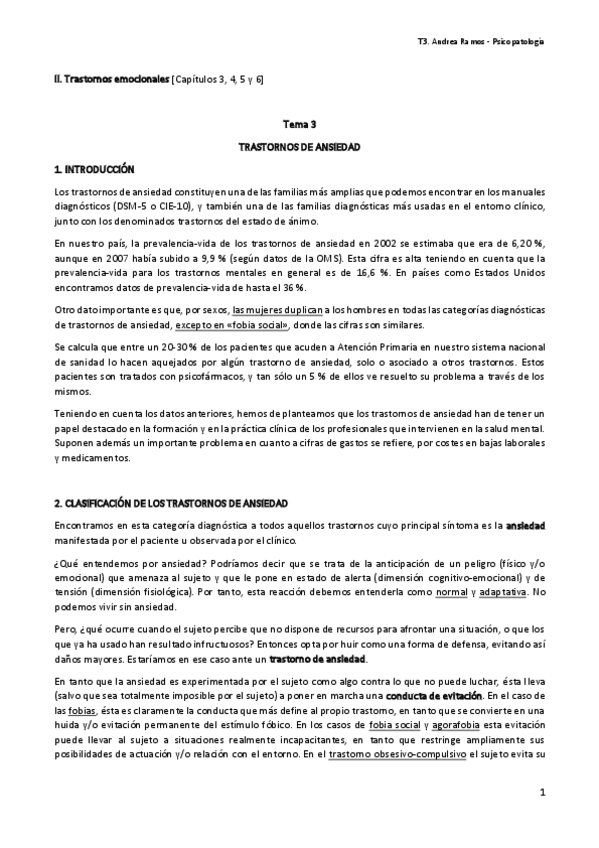 Miniatura del documento Tema 2 - Psicopatología.pdf