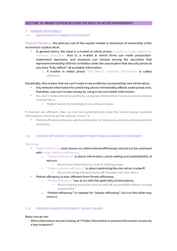 Miniatura del documento Lecture-10-Market-Efficiency-and-the-Role-of-Active-Management.pdf