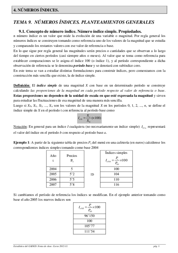 Miniatura del documento TEMA 9 .  Números Índices.pdf