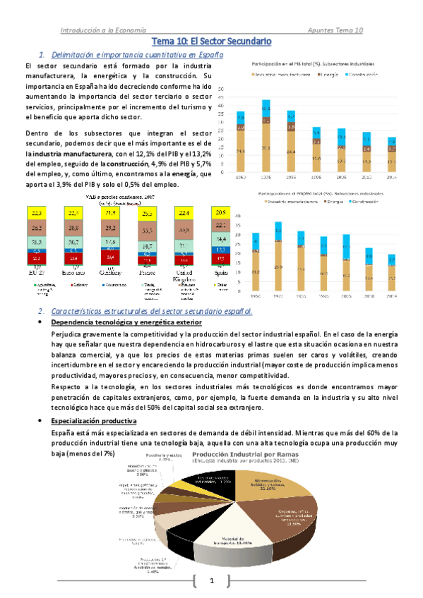 Miniatura del documento Tema 10-El Sector Secundario.pdf