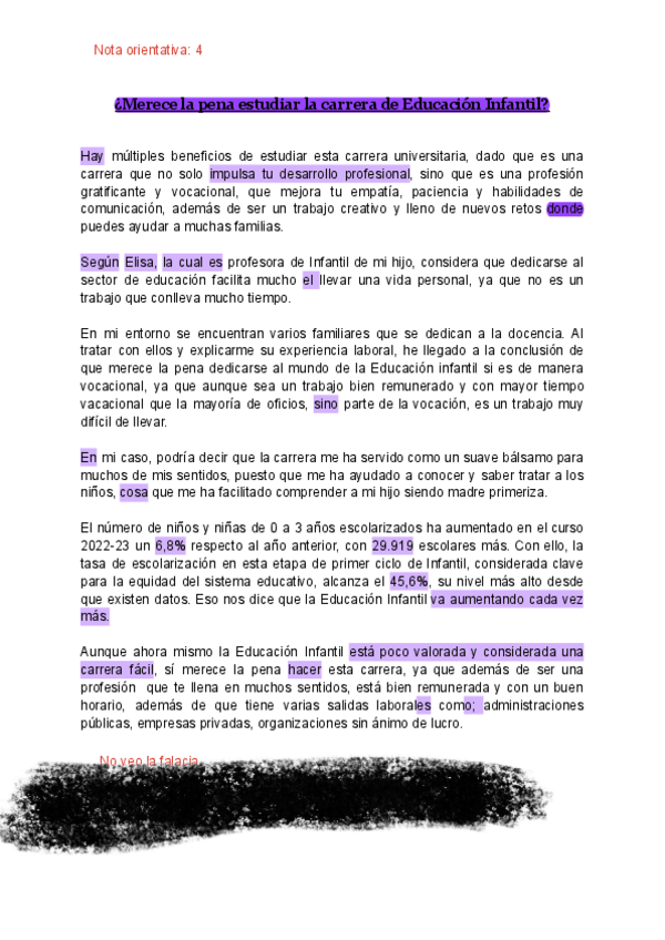 Miniatura del documento Texto-narrativo-2-corregido-con-errores-merece-la-pena-estudiar-educacion-infantil.pdf