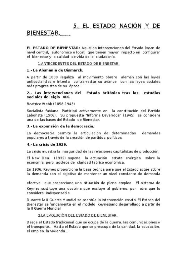 Miniatura del documento 5.El Estado Nación y de Bienestar.docx