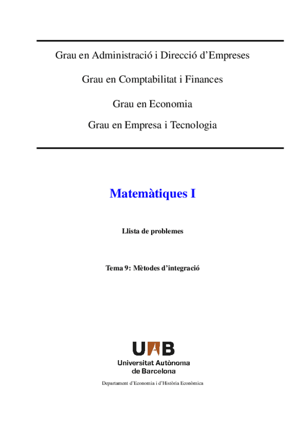 Miniatura del documento Llista9-MatesI.pdf