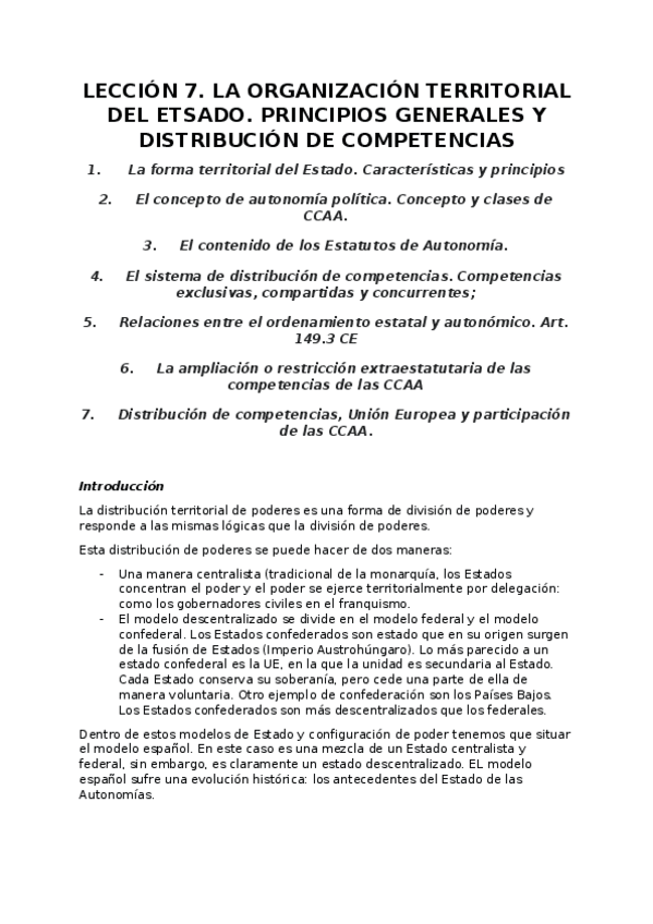 Miniatura del documento LECCION-7-LA-ORGANIZACION-TERRITORIAL-DEL-ESTADO.-PRINCIPIOS-GENERALES-Y-DISTRIBUCION-DE-COMPETENCIAS.docx