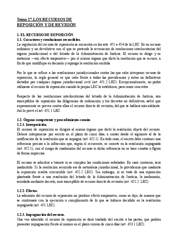 Miniatura del documento Tema-27.LOS-RECURSOS-DE-REPOSICION-Y-DE-REVISION.pdf