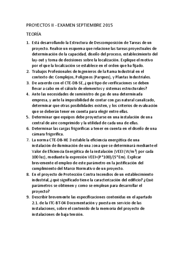 Miniatura del documento Proyectos II - Examen SEPTIEMBRE 2015.pdf