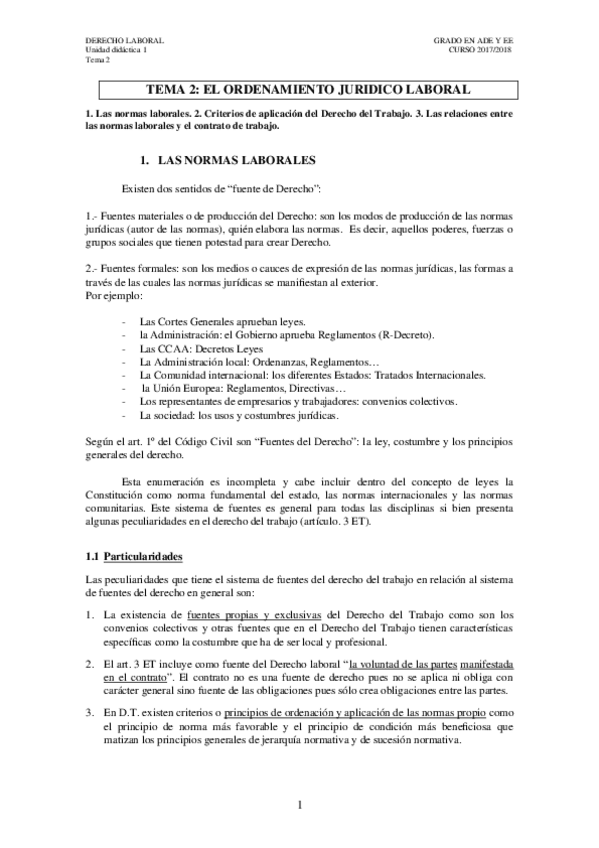 Miniatura del documento UD I  Tema 2 El Ordenamiento Jurídico Laboral.doc