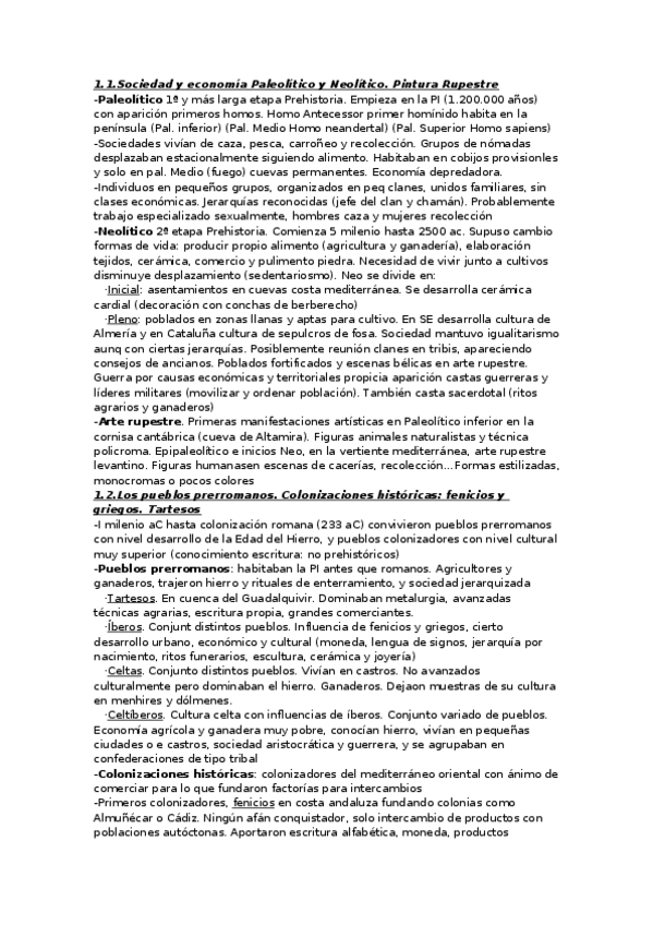 Miniatura del documento Resumen-T1-Historia-de-Espana.docx