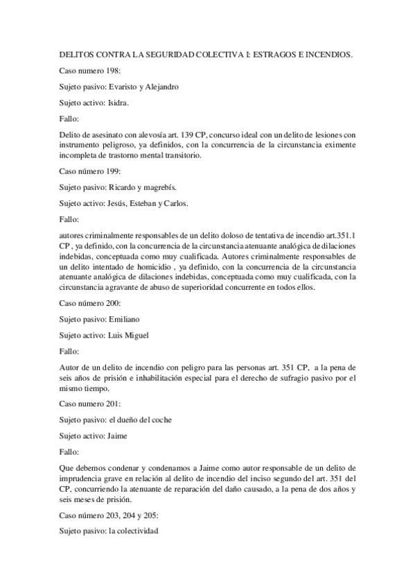 Miniatura del documento DELITOS CONTRA LA SEGURIDAD COLECTIVA I casos practicos.pdf