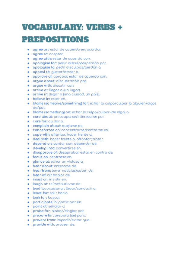 Miniatura del documento VOCABULARY UNIT 1: VERBS + PREPOSITIONS.pdf