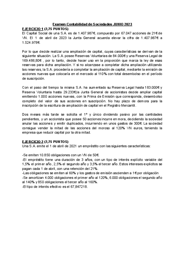 Miniatura del documento Examen-Contabilidad-de-Sociedades-JUNIO-2023.pdf