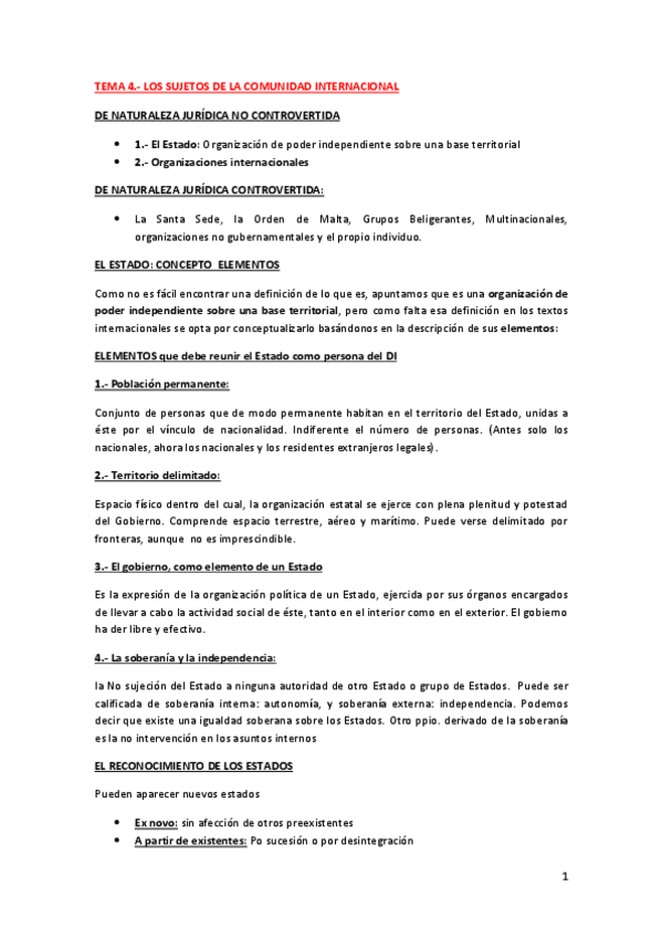 Miniatura del documento TEMA 4. LOS SUJETOS DE LA COMUNIDAD INTERNACIONAL.pdf