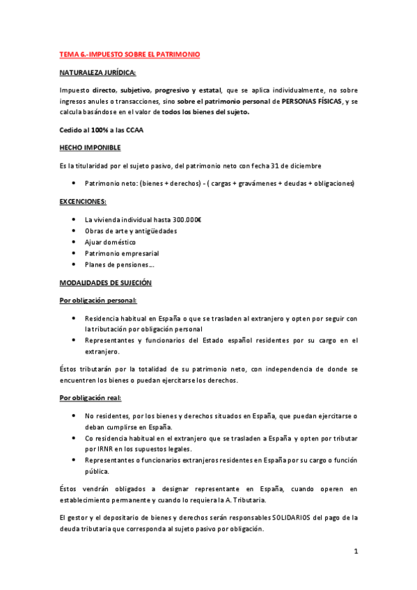 Miniatura del documento TEMA 6. IMPUESTO SOBRE EL PATRIMONIO.pdf