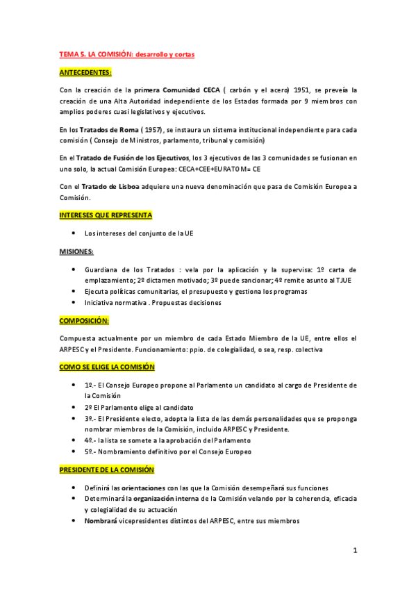Miniatura del documento TEMA 5. LA COMISIÓN.pdf