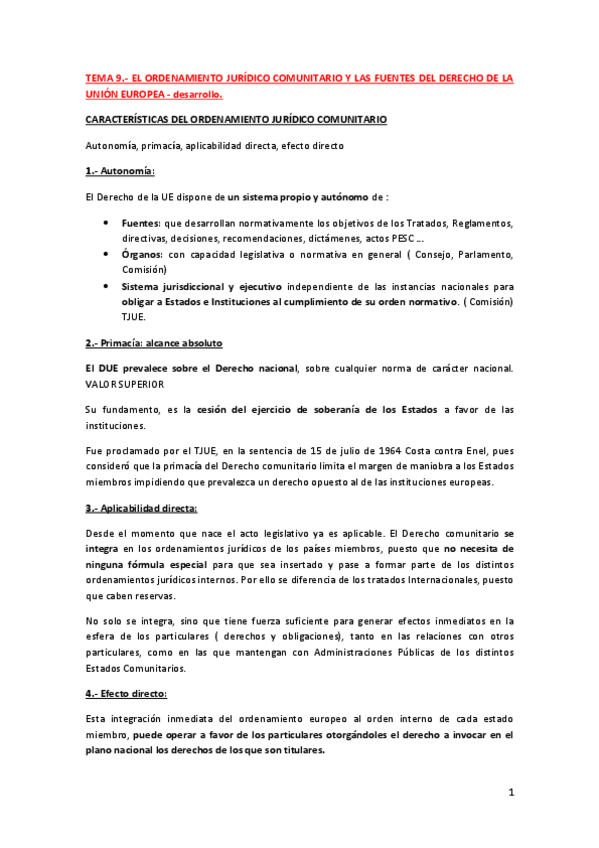 Miniatura del documento TEMA 9.- EL ORDENAMIENTO JURÍDICO COMUNITARIO Y LAS FUENTES DEL DERECHO DE LA UNIÓN EUROPEA.pdf