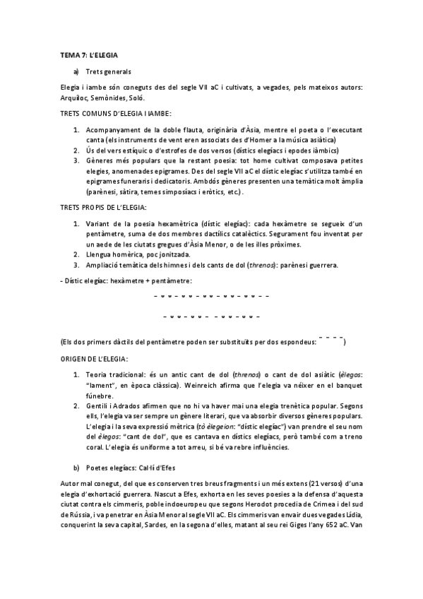 Miniatura del documento TEMA 7 - L'ELEGIA.pdf