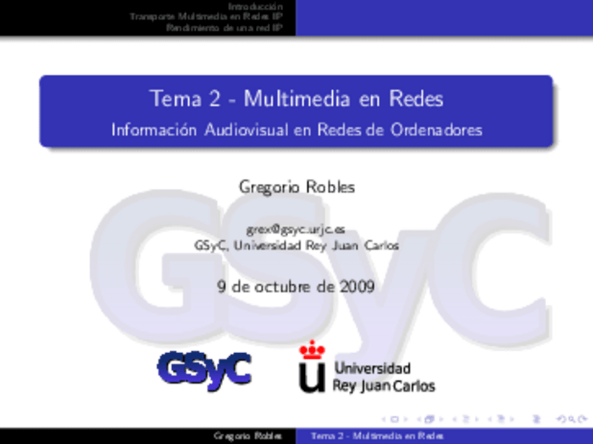 Miniatura del documento Tema2. Multimedia en Redes.pdf