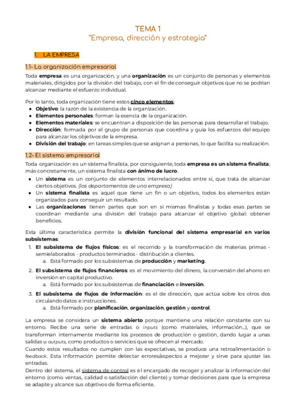Miniatura del documento TEMA 1 Empresa, dirección y estrategia.pdf