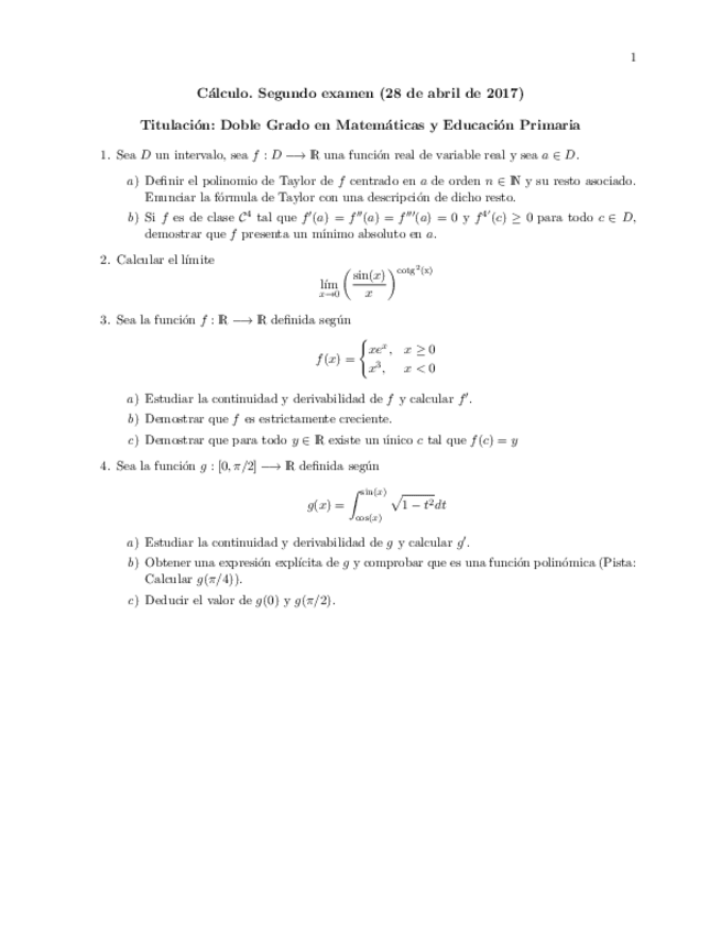 Miniatura del documento Calculo. Parcial 2 2016-2017.pdf
