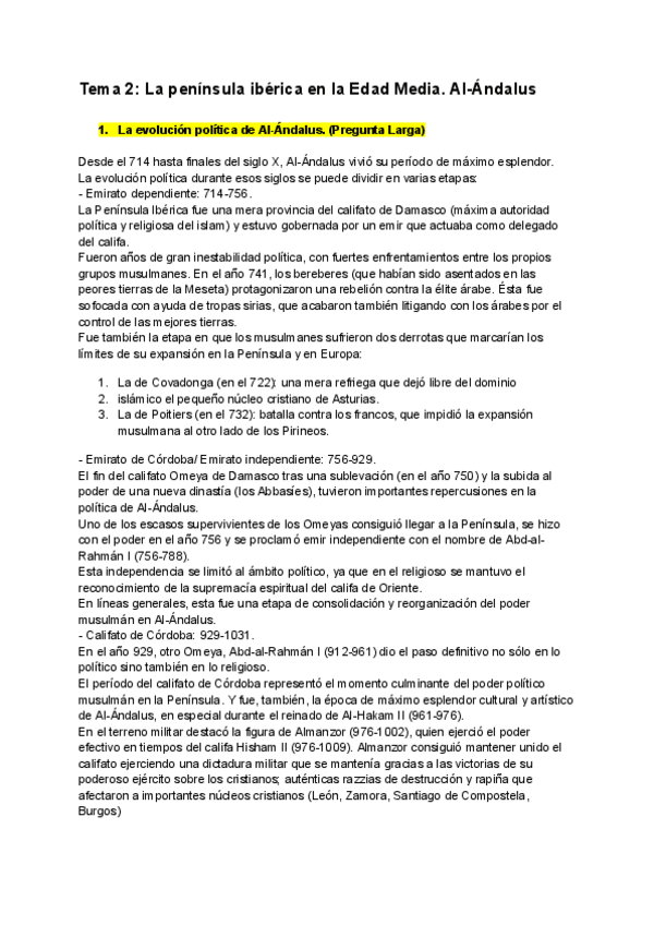 Miniatura del documento HistoriadeEspana-2o-Bach-Tema-2-La-peninsula-iberica-en-la-Edad-Media.-Al-Andalus..pdf