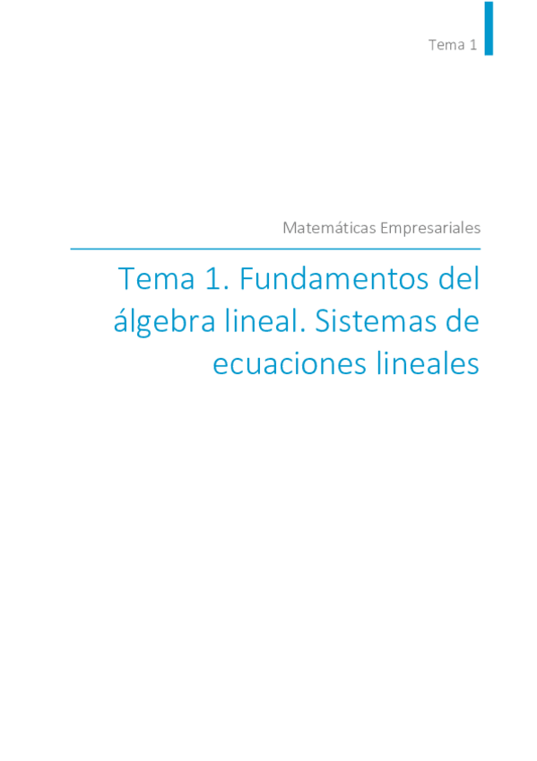 Miniatura del documento Tema-1.-Fundamentos-del-algebra-lineal.-Sistemas-de-ecuaciones-lineales.pdf