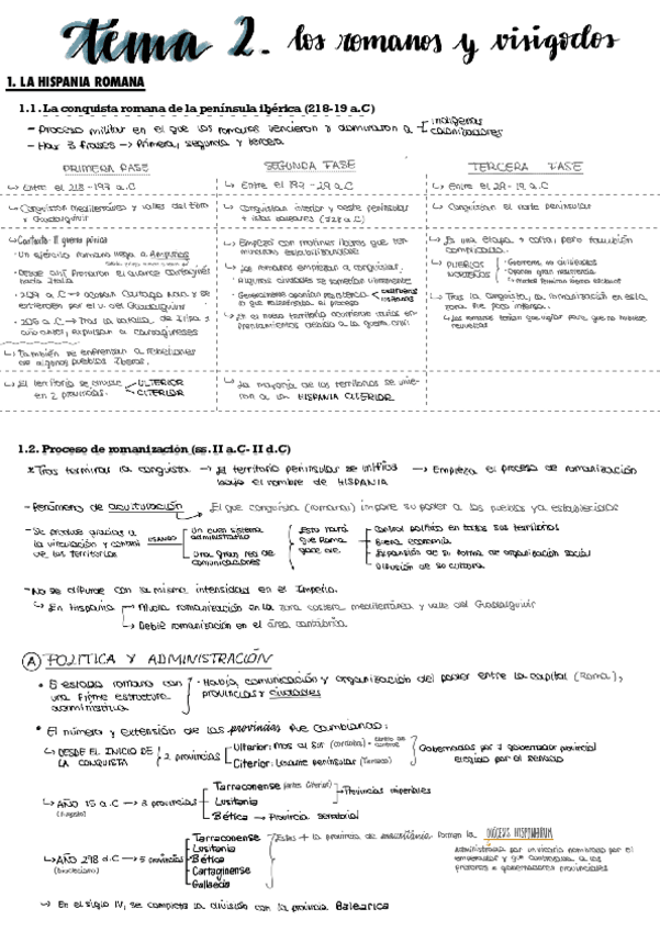 Miniatura del documento Tema-2.-La-Hispania-Romana-y-el-reino-visigodo.pdf
