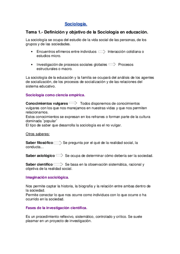 Miniatura del documento Sociología tema 1 resumen examen..docx