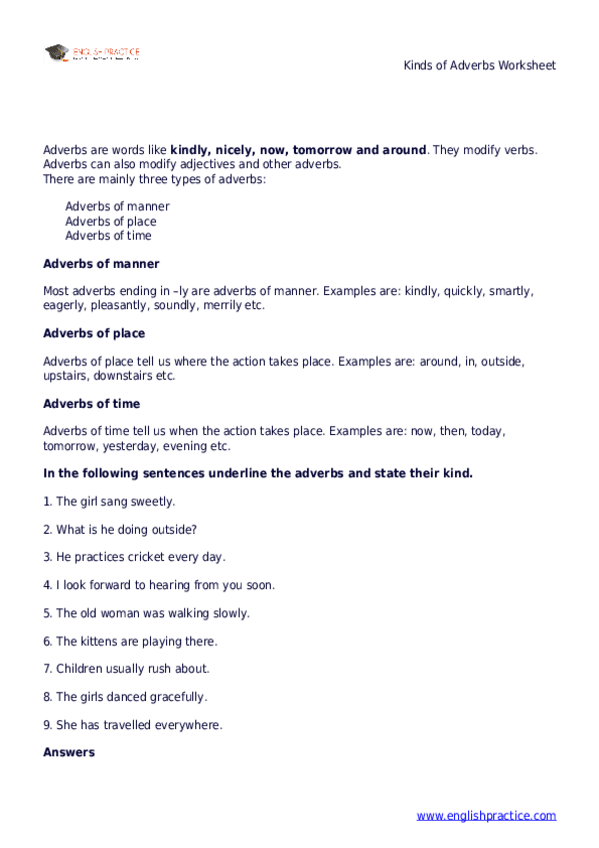 Miniatura del documento Kinds of Adverbs Worksheet.pdf