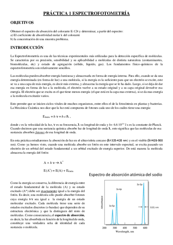 Miniatura del documento PRÁCTICA 1 ESPECTROFOTOMETRÍA.pdf