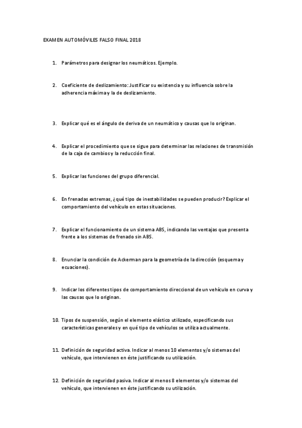 Miniatura del documento PREGUNTAS FALSO FINAL TEORÍA AUTOMÓVILES 2018.pdf