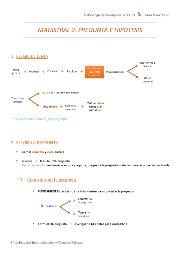 Miniatura del documento MAGISTRAL 2-Pregunta e hipótesis APUNTES.pdf
